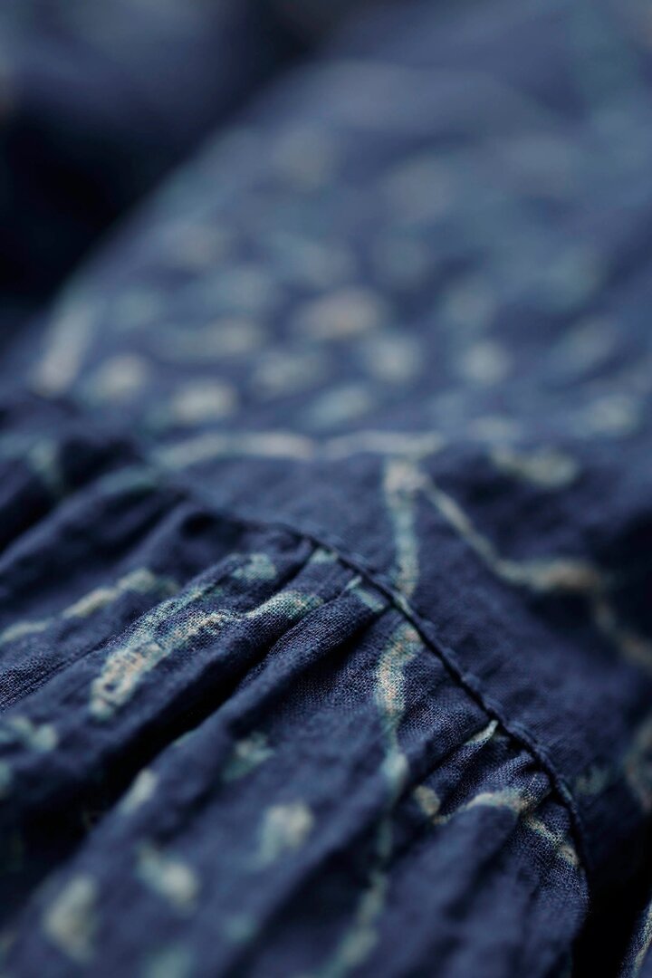 Blouse en coton McVerdi MC114A blue