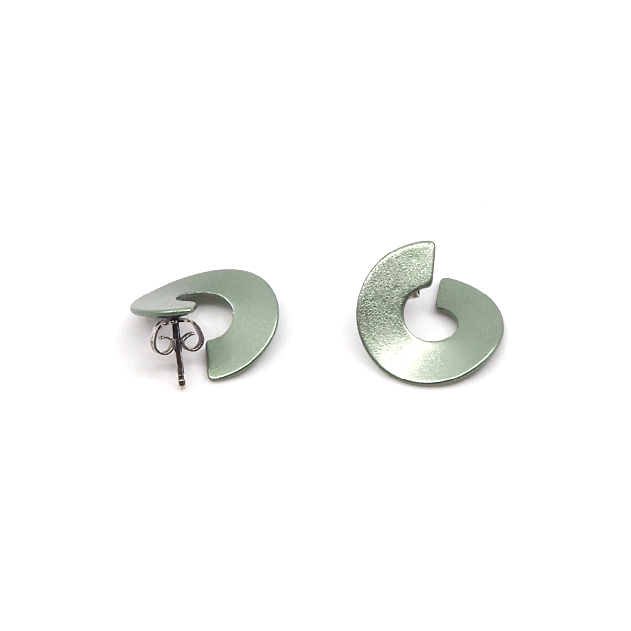 Otracosa sieraden groen oorbellen. Licht groen oorbellen sieraden
