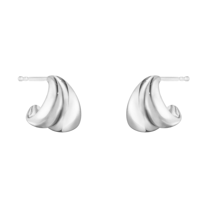 Georg Jensen sieraad, oorbellen Curve 501A