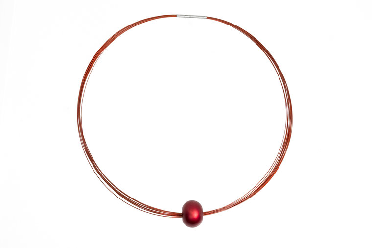 Otracosa sieraden rood ketting. Rode ketting sieraden