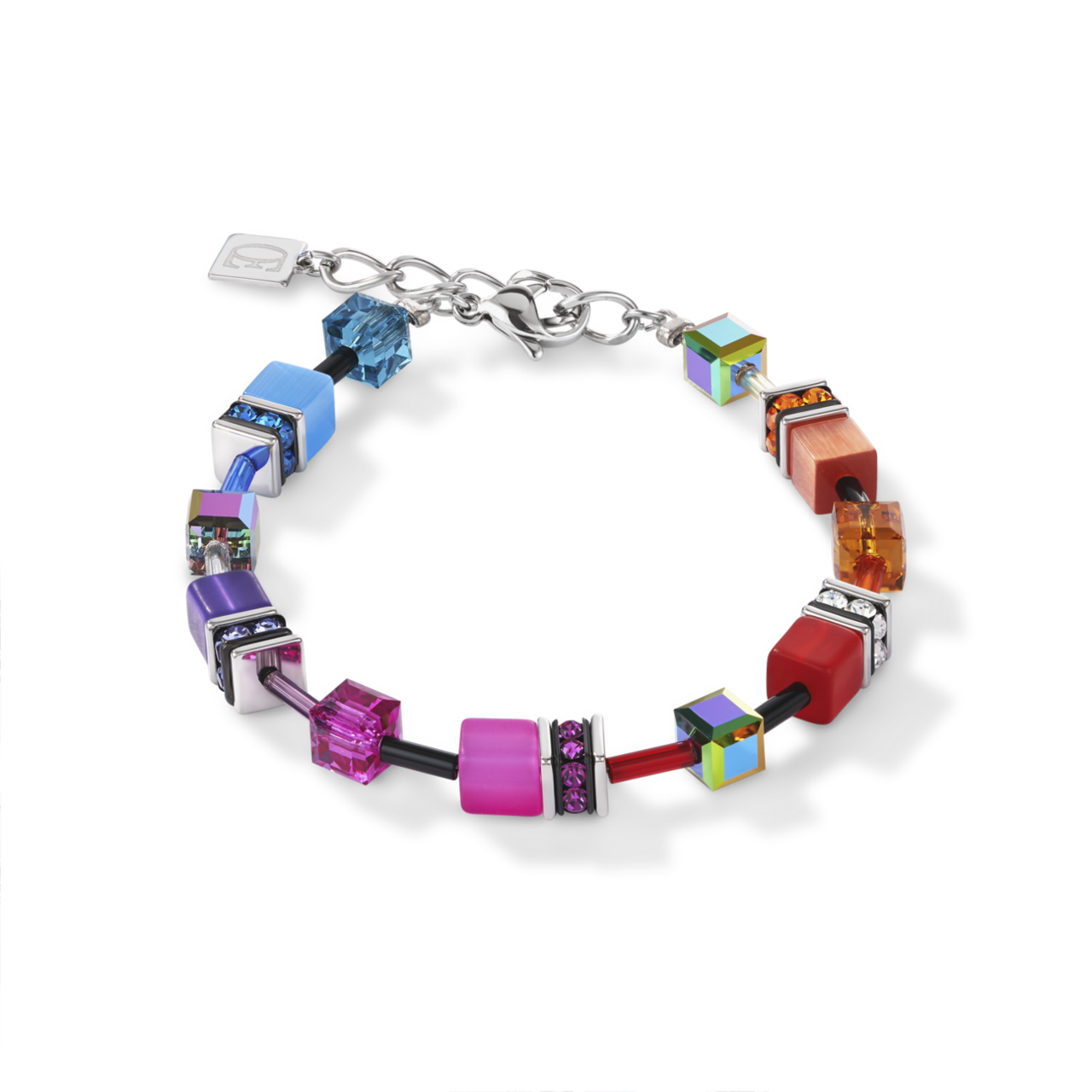 Coeur de Lion Armband 2838/ /1520 Multicolor Rainbow