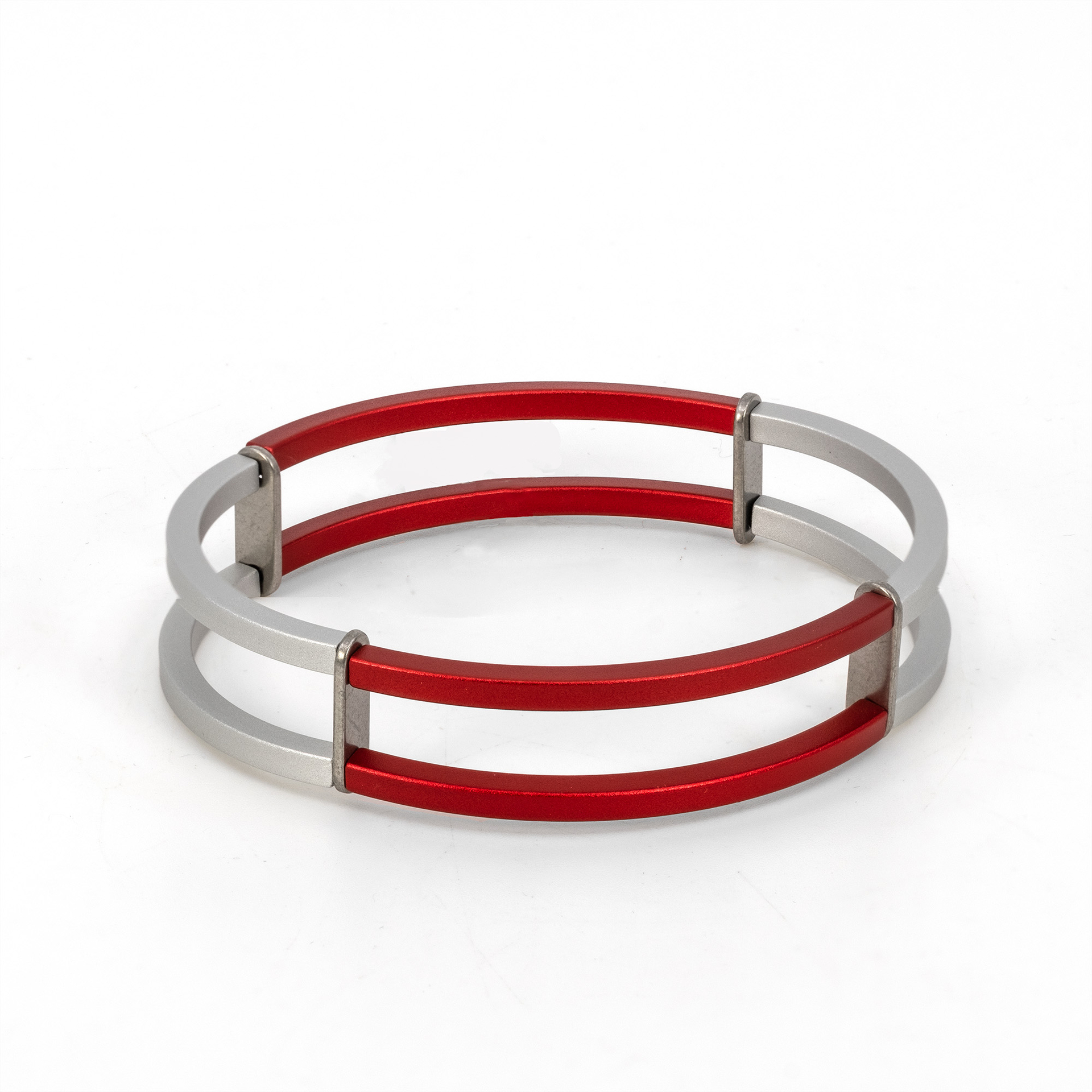 Step by Step armband medium rood 500040