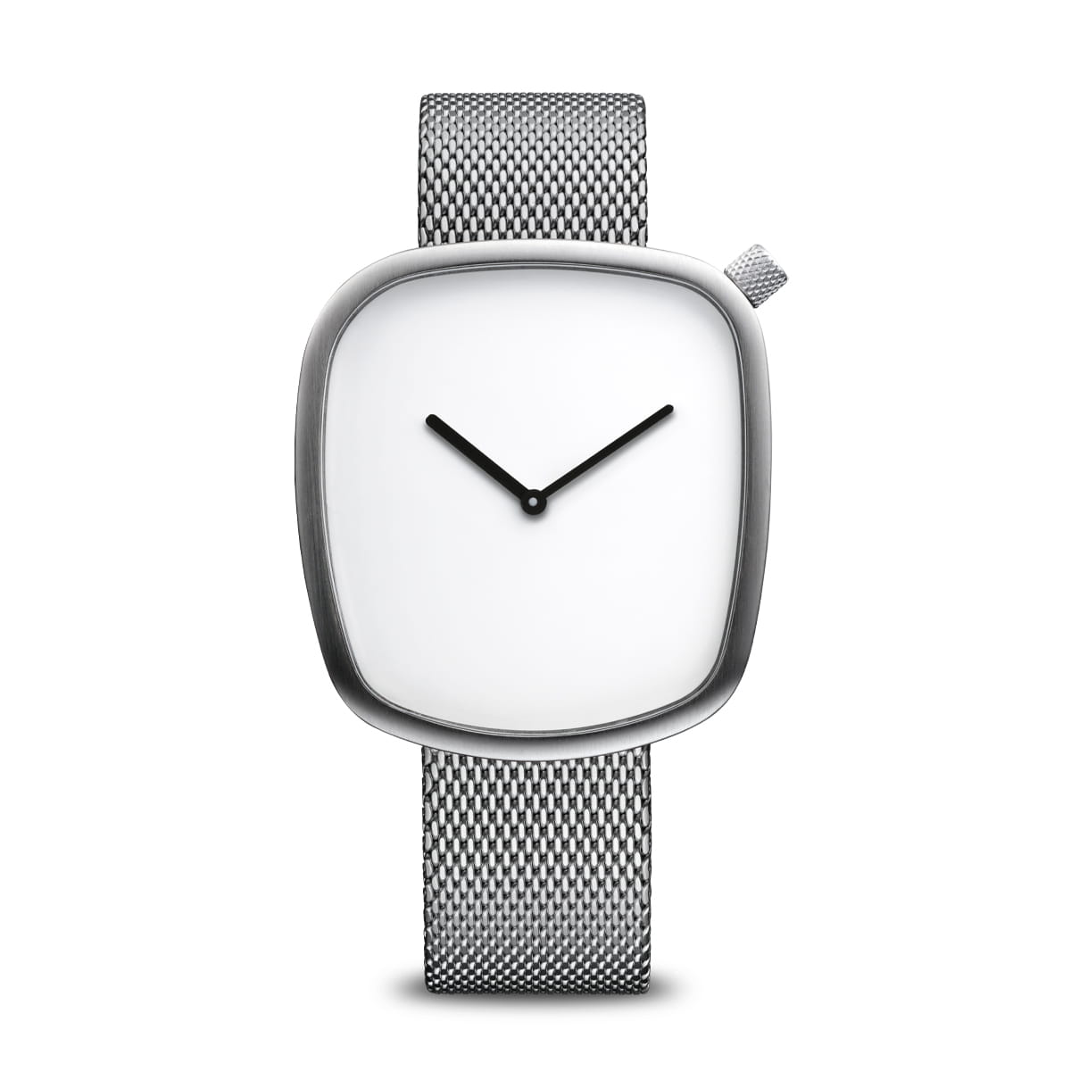 Bering Horloge  Zilver geborsteld pebble 18040-004 Unisex