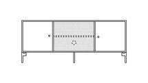 Montana TV meubel, model 02 (SJ13/SJ13P) TV kast campagne ladekast/opbergkast Prijsvoorbeeld van € 1420,00 voor € 1135,00*