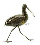 Metalen grutto lopend, metalen vogel | Birdwoods