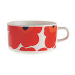 Marimekko servies Oiva/Unikko theekop rood 2,5 dl 063430-001