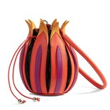 by-Lin Tas Tulip Rembrandt oranje/paars/geel/zwart 071808