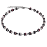 Coeur de Lion Ketting 4409/ /0327 Small Ruby-Black