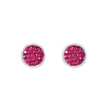 Coeur de Lion Oorbellen 0118/ /0328 Fuchsia