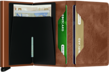 Secrid Slimwallet S Vintage Cognac Rust portemonnee
