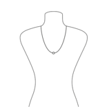 Coeur de Lion Ketting 4955/ /0738 Lightblue-beige
