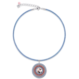 Coeur de Lion Ketting 4954/ /2003 Aqua-red