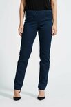 Laurie broek, model Betty Regular basis katoen donker blauw 28111-49200