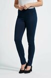 Laurie broek, model Vicky Slim basis katoen donker blauw 29311-49200