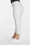 Laurie broek, model Caroline Regular Capri 3/4 basis viscose sand 28041-20970