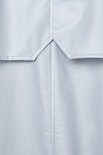 Rains Regenjas Fishtail Parka unisex metallic ice grey 1257-96