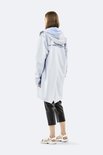 Rains Regenjas Long Jacket unisex Metallic Ice Grey 1202-96