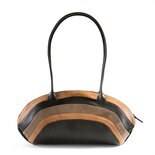 by-Lin Tas Rainbow zwart/cognac 140941 regenboog