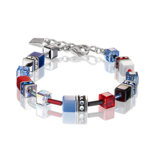 Coeur de Lion Armband 2838/ /0703 Blue-Red