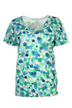 Mansted kleding Bubbles shirt blauw groen