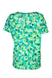 Mansted kleding Bubbles shirt blauw aqua