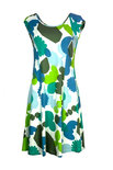 Mansted jurk kleding Minnie blauw groen