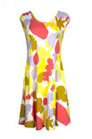 Mansted jurk kleding Minnie geel rose