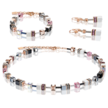 Coeur de Lion Ketting 4013/ /1920 Licht Roze