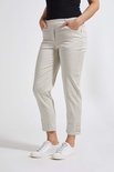 Laurie broek, model Hannah Regular Cropped basis tencel sand 28362-25102