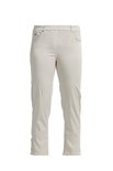 Laurie broek, model Hannah Regular Cropped basis tencel sand 28362-25102
