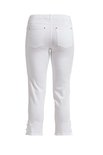 Laurie broek, model Hannah Regular Cropped basis tencel wit 28362-10122