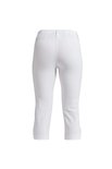 Laurie broek, model Dora Regular Capri 3/4 basis viscose wit 28042-10970