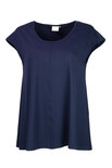 Aino Shirt Lulu navy blauw