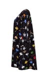 Aino Tuniek Bianca zwarte met multicolor print
