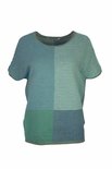 Mansted kleding Hosanna shirt blauw groen