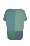 Mansted kleding Hosanna shirt blauw groen