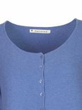 Mansted kleding Mobile trui vest blauw
