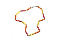 Apero collier 5.01 Oranje 45 cm