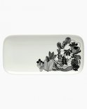 Marimekko servies Oiva/Siirtolapuutarha serveerschaal wit/zwart 069676-190