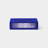 LEXON Flip Clock RCC Rubber Blauw LR150B9
