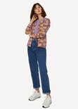 Oleana Cardigan 502 CE Violet citrus