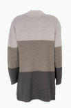 EO-design Vest lang taupe beige sand