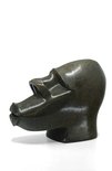 Stenen beeld uniek, Head, Biggi Makaki, Tengenenge