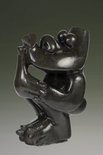 Stenen tuinbeeld uniek, African people, thinker, abstract