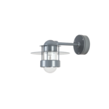 Louis Poulsen buitenlamp Albertslund Wand grijs kort model