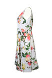 Blueberry Italia linnen jurk wit 51042-46