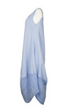 Blueberry Italia linnen jurk sky 9073