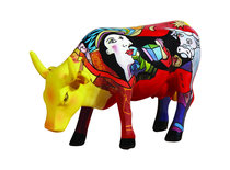 Cow Parade 46602 M CowParade Collectables Artpack Pi-COW-sso