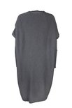 Austriandesign jurk tuniek, V-Pullover lange mouw blauw/goud