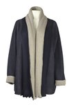 Austriandesign vest, Jacken Mantel blauw/beige